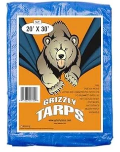 Lonas Grizzly de B-Air 20' X 30' grandes multiusos impermeables resistentes - Imagen 1 de 3