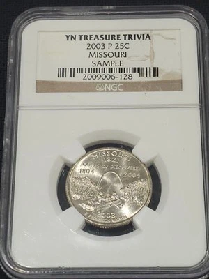 2003-P Missouri State Quarter - YN Treasure Trivia! - Image 1 of 2