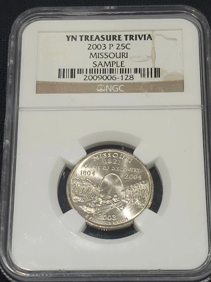 2003-P Missouri State Quarter - YN Treasure Trivia! - Image 1 of 2