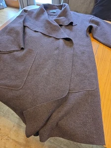 Oska Coat Women’s Size 2 Purple 100% Virgin Wool XL -EB22 - Picture 1 of 24