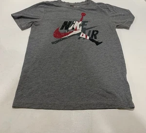 Nike - Air Jordan Jugend T-Shirt - Größe L grau - Bild 1 von 6