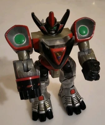 Power Rangers 2000 Time Force Quantasaurus Rex Megazord 5" Action Figure Q-Rex - Image 1 of 3