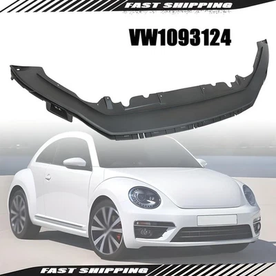 Alerón cenefa inferior delantero texturizado 1 pieza para Volkswagen Beetle 2012-19 VW1093124 Foto 1 de 4