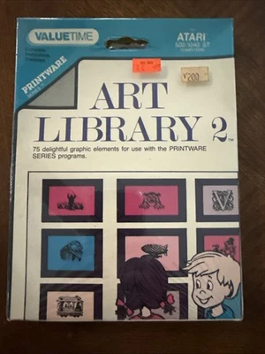 Art Library 2 (Atari ST, 1986) Brand New, Factory Sealed! - Image 1 of 4