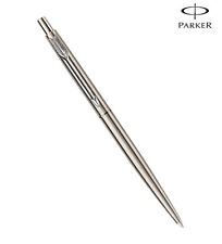 Parker Classic Stal nierdzewna CT Długopis Chromowana krawędź Nowy Niebieski Drobny atrament