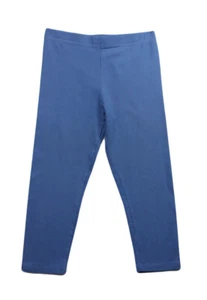 Big Girls Leggings Spotted Zebra  Slim Fit Blue Cotton Leggings  Size XL (12) - Picture 1 of 3