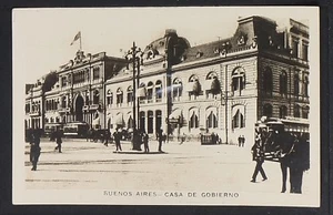 ARGENTINA 12-BUENOS AIRES -Casa de Gobierno, Real Photo (RPPC) - Picture 1 of 2