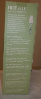 NIB POP SONIC FOOT FILE CALLOUS REMOVER TROPICAL PALM - Image 1 of 2