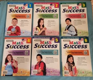 Complete Math Success • Practice Workbooks • Grades 1-6 • Lot Of 6 • Excellent!! - Foto 1 di 2