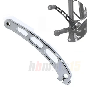 Foot Shift Lever Chrome Al For Harley Dyna FLD FXD FXDF Fat Bob 1991 - 2017 - Picture 1 of 6