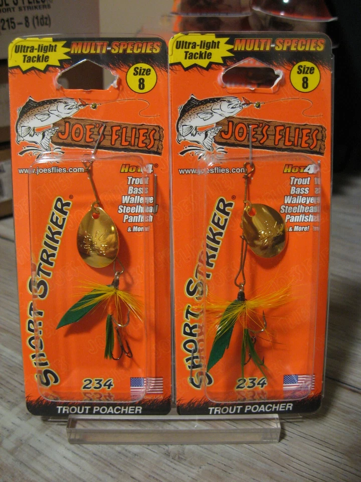 Joe's Flies Short Striker Trout Poacher Size 8 234-8