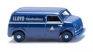 Wiking 033602 Lloyd LT 500 Kastenwagen Lloyd Kundendienst HO 1:87 NEU - Bild 1 von 2