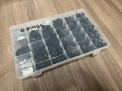 Kit de herrajes de chapa frontal Chevy EL CAMINO NOVA CAPRICE MALIBU 206 PIEZAS+ Foto 1 de 2