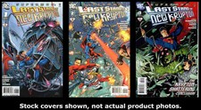 Superman: Last Stand of New Krypton 1 2 3 Complete Set Run Lot 1-3 VF/NM