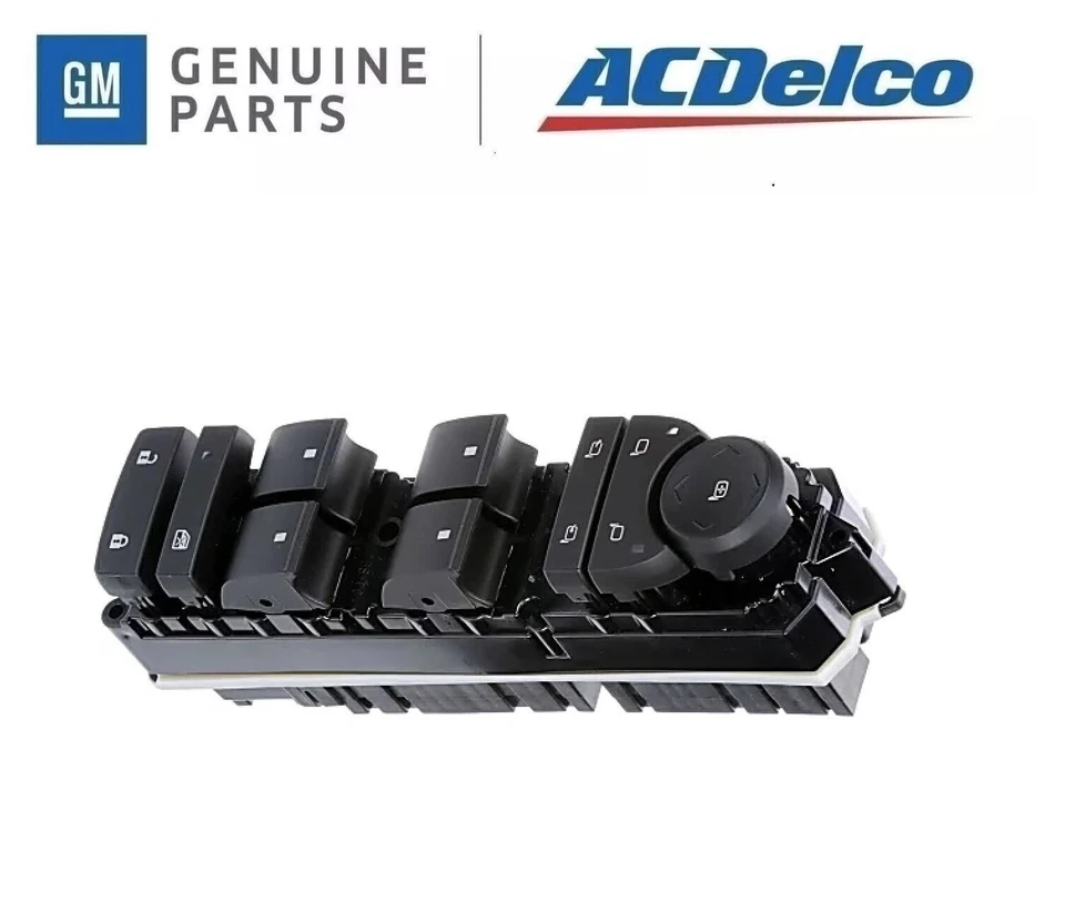 Interruptor de ventana GM Master para Chevy Silverado 1500 2500HD 3500HD 2007-2014 Foto 1 de 4