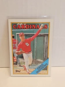 1988 Topps - #133 Greg Mathews - Picture 1 of 2