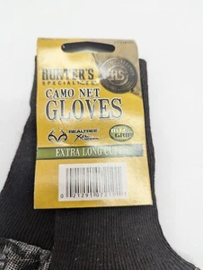 New ! Hunter's Specialty Camo Mesh Gloves, Extra Long Cuffs. OSFM . Realtree - Picture 1 of 5