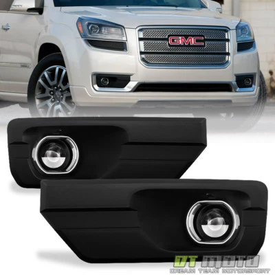 Luces antiniebla de conducción para parachoques GMC Acadia 2013-2016 con interruptor + bombilla izquierda + derecha 13-16 Foto 1 de 4