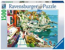 Romance in Cinque Terre 1500pc Jigsaw puzzle by Ravensburger