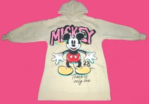 Zara x Disney Girls Mickey Mouse Hoodie Sweatshirt Dress Size 10 - Picture 1 of 4