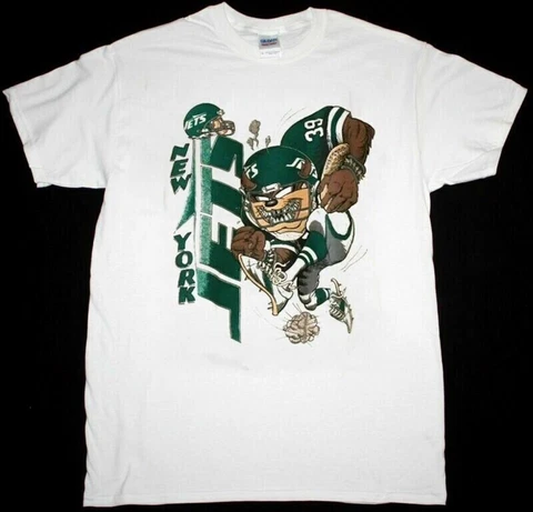 New York Jets L0Oney Tunes Taz Nfl Football T-Shirt Unisex Vintage Men Gift Tee Cover