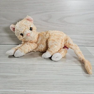 TY Kaiserin Katze Plüsch orange Tabby Kätzchen Beanie Buddies Floppy Tysilk 2003 - Bild 1 von 7