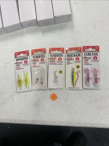 5pc DIFF VMC ICE JIGS LOT “ SAVE LIMITED STOCK” FREE SHIP - Picture 1 of 4