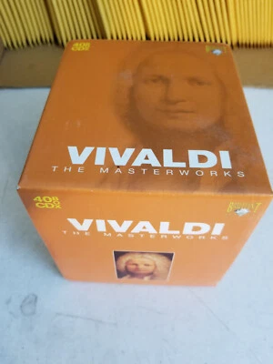ANTONIO VIVALDI - THE MASTERWORKS- 40 CD Box Set by Brilliant Classics 1678-1741 - Image 1 of 3