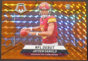 Jayden Daniels 2024 Panini Mosaico Naranja Prizm Rookie Parallel #272 (188/199) RC - Imagen 1 de 2