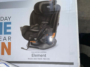 Chicco Fit4 4-in-1 Convertible Child Baby Car Seat Black/grey NEW Box Damaged