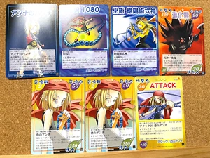 SHAMAN KING TCG Anna Kyoyama etc No.2 Japonés Regular 7 Cartas JUEGO USADO - Imagen 1 de 2