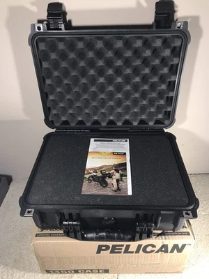 Funda Pelican 1450 con Espuma Negra Carcasa Dura Resistente Impermeable (Ver Descripción) Foto 1 de 4
