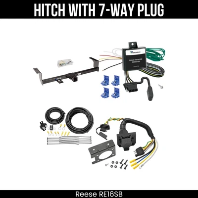 Enganche de remolque Reese + cableado de 7 vías para 06-13 Suzuki Grand Vitara todos los modelos 44543 Foto 1 de 4