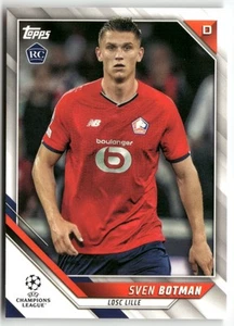 2021-22 Topps UEFA Champions League #105 Sven Botman - Picture 1 of 2