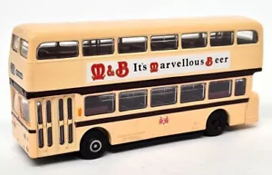 Leyland Atlantean MCW Double Deck Bus Leicester R #26 M&B Beer OO 1/76 EFE 16509 - Picture 1 of 6
