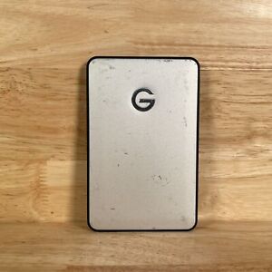 G-Technology 0G01995 G-Drive Slim Silver USB 500GB Portable External Hard Drive