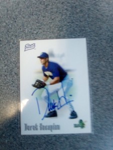 Derek Hacopian 1996 Best Rookie Signature Card