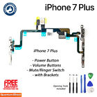 NEW iPhone 7 Plus Power Volume Buttons Mute Switch Camera Flash Flex w/Brackets