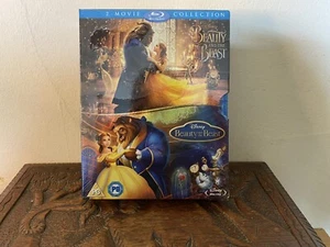 Beauty And The Beast Blu Ray 2 Movie Collection. Disney. Brand New. - Imagen 1 de 4
