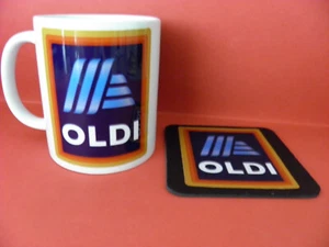 Coffee Mug and Coaster - ALDI funny OLDI Mug - your design or ours - Picture 1 of 24