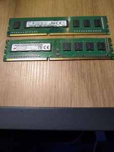 Micron DIMM DDR3 1600 MHz 4GB x1 plus 1 x Samsung (8GB kit) - Picture 1 of 2