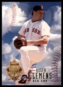 1994 Fleer Update Diamond Tribute Roger Clemens Boston Red Sox #4