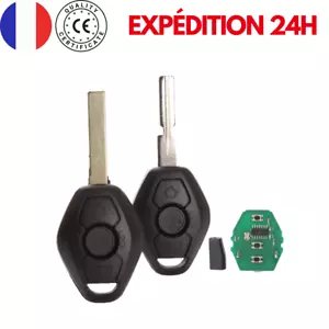 Clé à Distance Pour BMW E38 E39 E46 X3 X5 Z3 Z4 Séries 1/3/5/7 315/433MHz ID44 - Bild 1 von 11