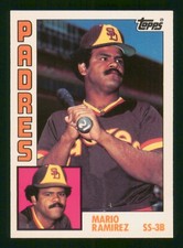 MARIO RAMIREZ 1984 TOPPS TIFFANY 84 NO 94 NRMINT+           15581