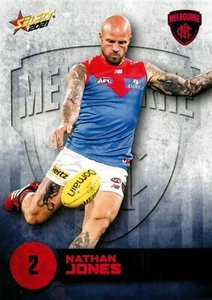 2021 MELBOURNE DEMONS AFL Premiers Card NATHAN JONES Footy Stars - Picture 1 of 2