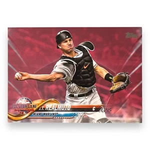 JT Realmuto - 2018 Topps Update All-Star Mother's Day Hot Pink 24/50 MLB Card - Bild 1 von 2