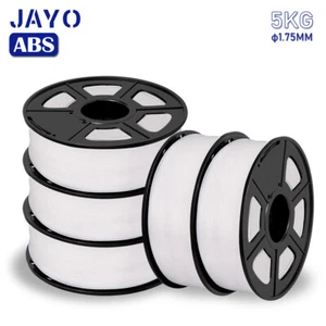 JAYO 5KG ABS White 1.75mm Filament 3D Printer Durable Impact Resistance 250-260℃ - Picture 1 of 7