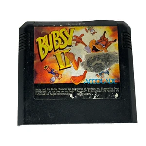 Bubsy II Sega Genesis 1994 Game Cartridge Only Tested and Working ACCOLADE 2 - Foto 1 di 5