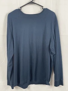 Camicia Eddie Bauer uomo extra large blu manica lunga - Foto 1 di 7
