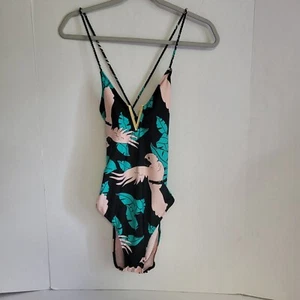 No Boundaries Juniora Bathing Suit Swimsuit Size Large 11-13  Cheeky One Piece  - Picture 1 of 6